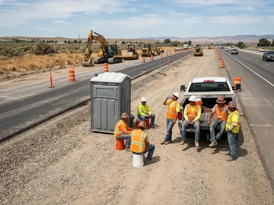 highway-road-construction-crew-007 — frequently asked questions, Porta Potty and Restroom Rentals in Carrollton, GA